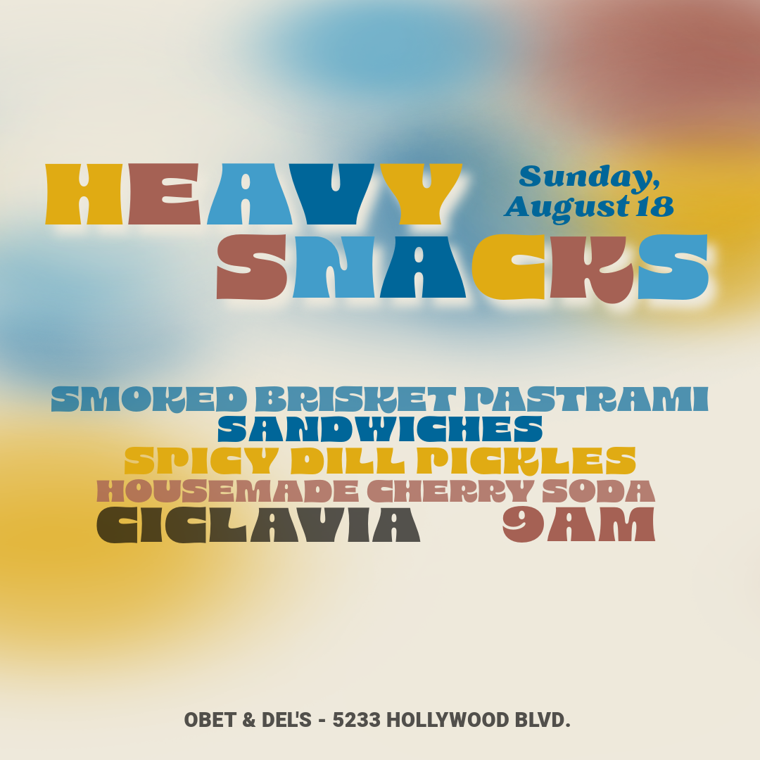 HEAVY SNACKS PRESENTS! Event